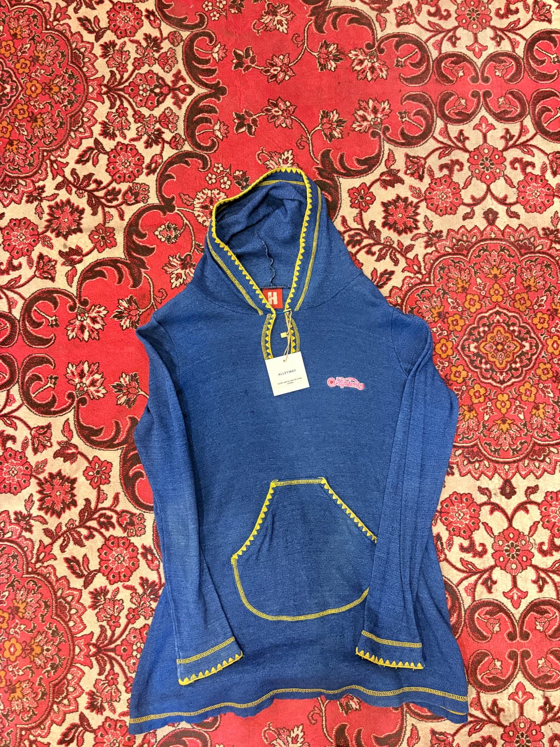 HYSTERIC GLAMOUR Blue Knit Hoodie 상품이미지1