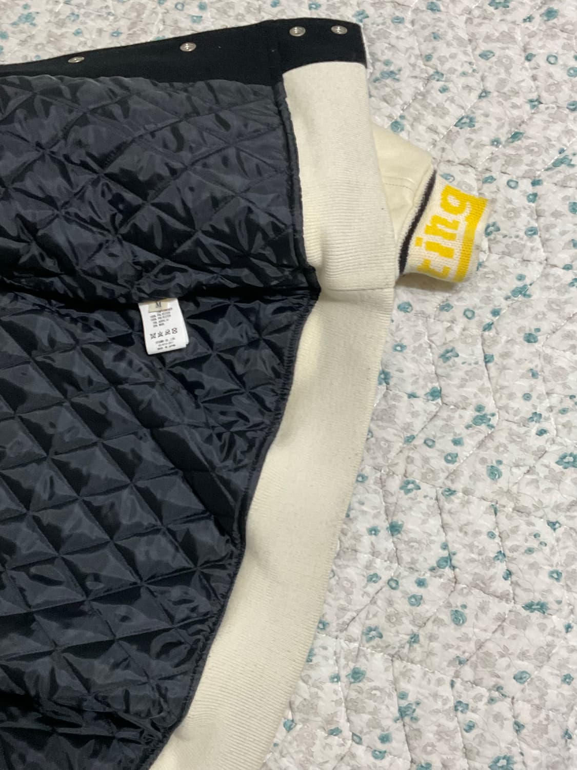 휴먼메이드 x 에이셉 라키 휴먼테이스팅 바시티 자켓 M 상품이미지7