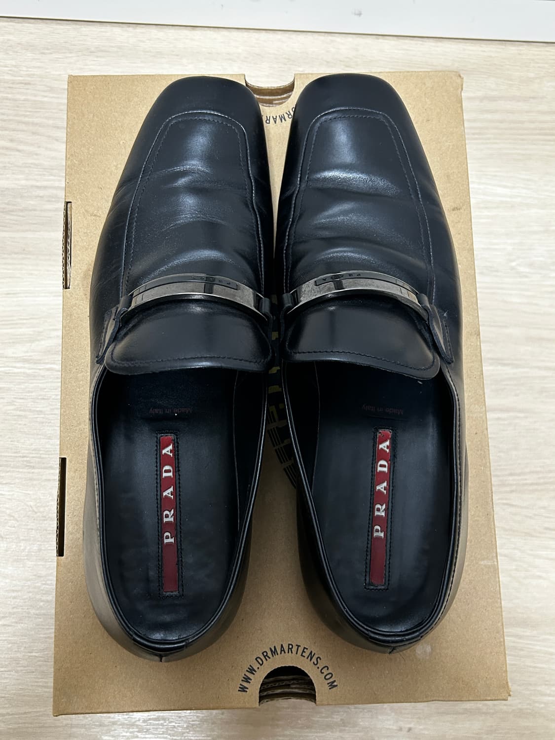 프라다 스포츠 레더 로퍼 상품이미지3