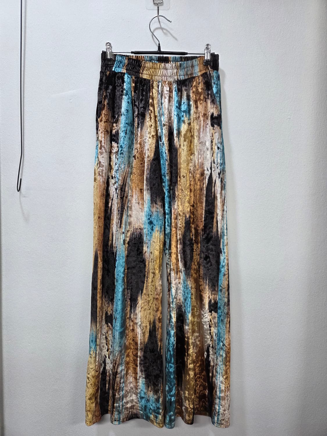 유니크 벨벳 와이드 슬렉스 상품이미지1