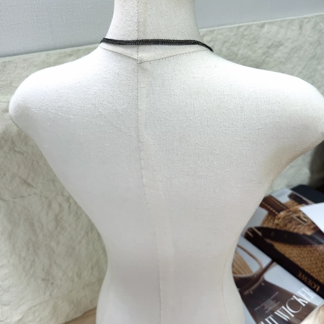 Unisex빈티지 고딕 메탈 진주 볼 목걸이 상품이미지2