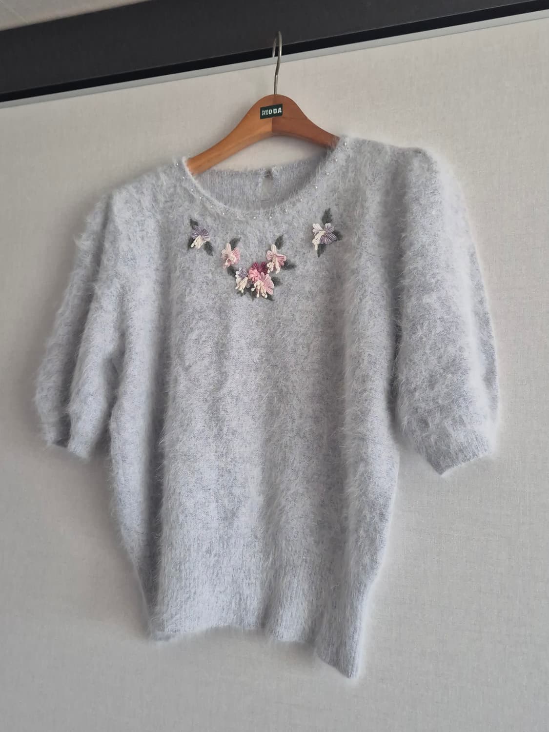 앙고라 울 45% 비즈자수 니트 상품이미지4