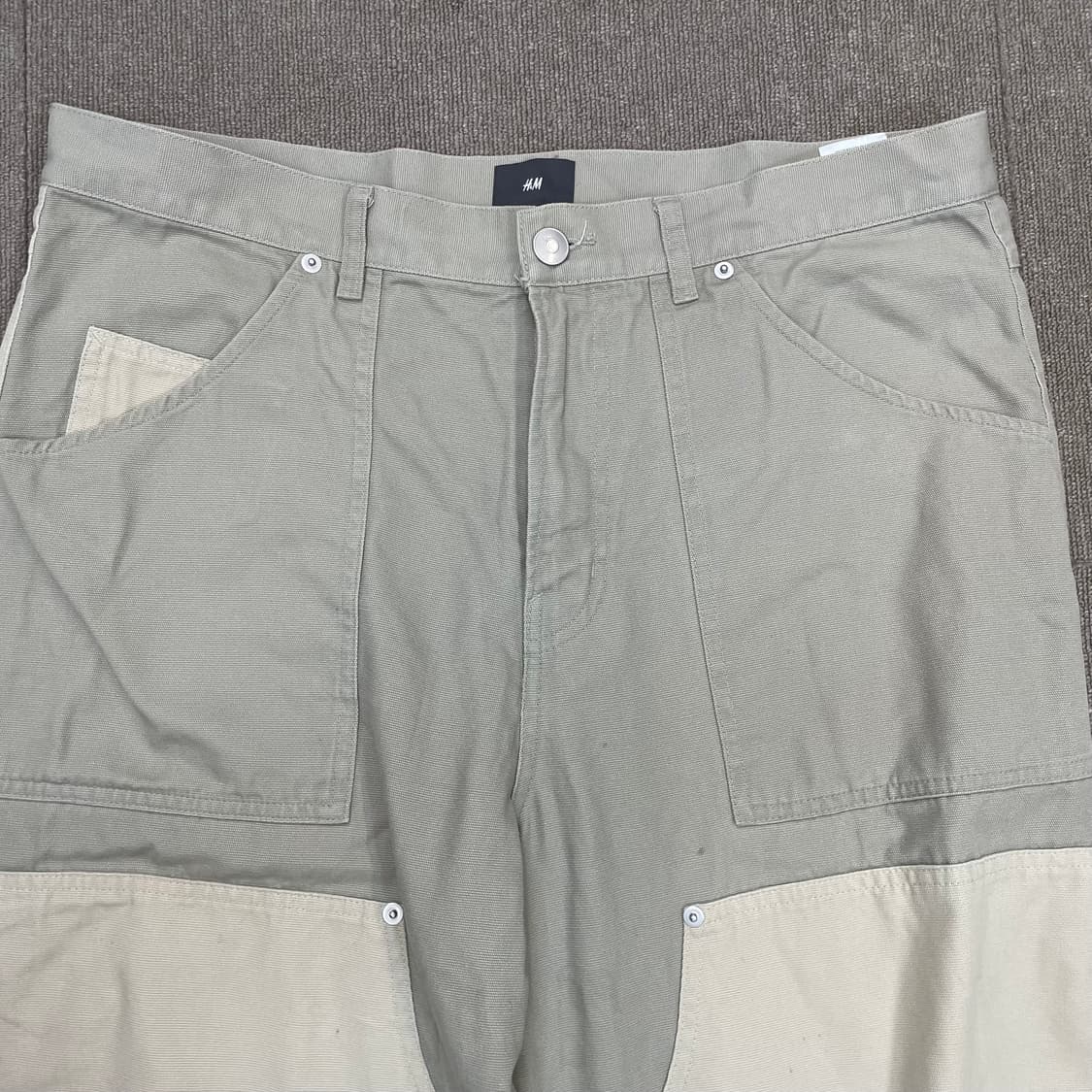 h&m 에이치앤엠 더블니 워크팬츠 36 상품이미지2