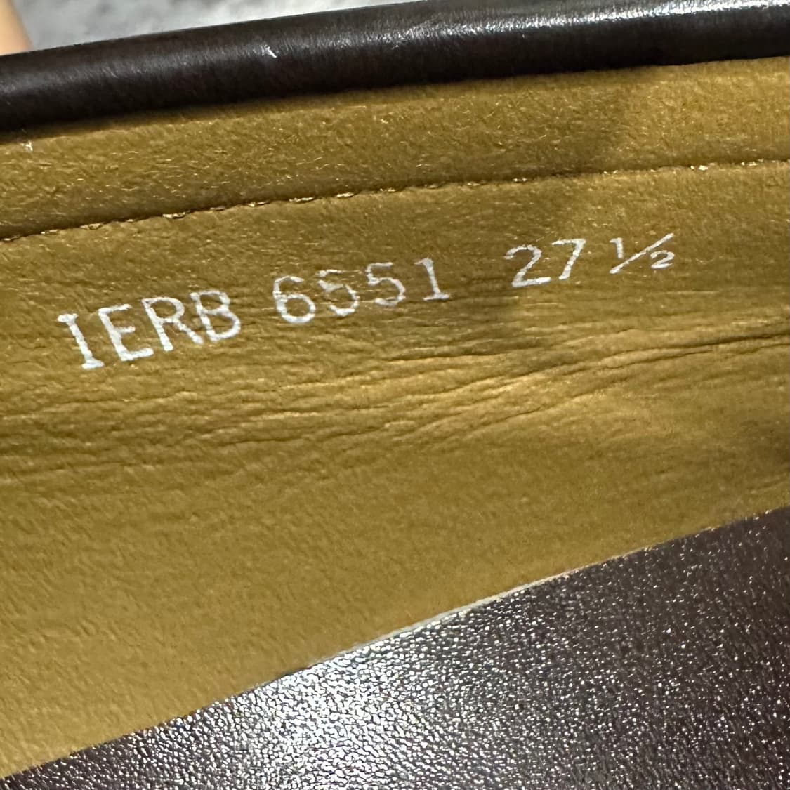 275) 하루타 로퍼 남성 남자 구두 907 테슬로퍼 브라운 상품이미지8