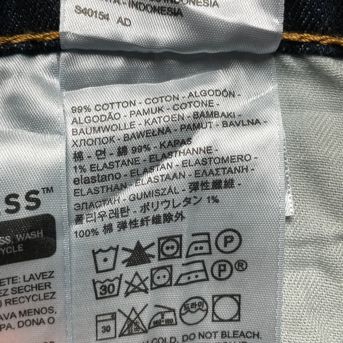 LEVI'S 리바이스511 슬림 스트레이트핏 데님 팬츠 A00600 상품이미지8