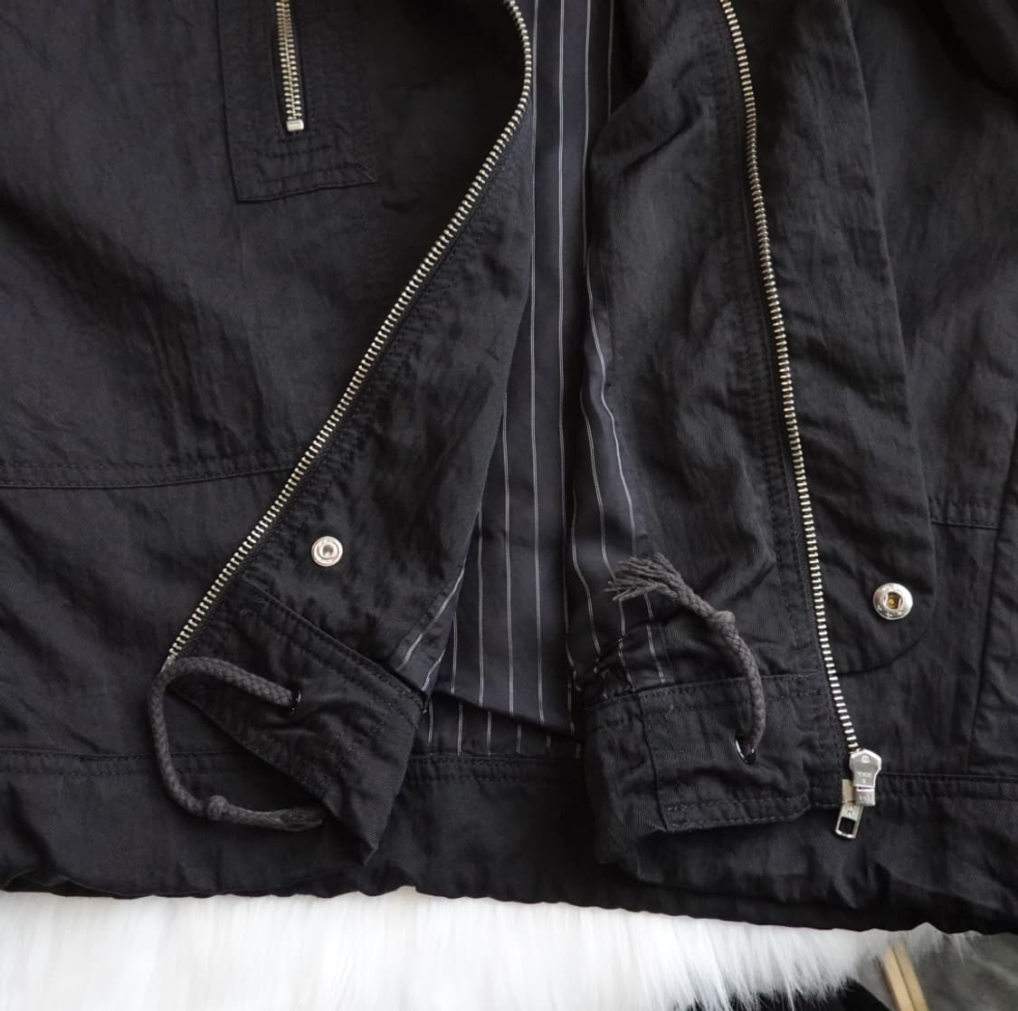 American Rag Cie 블랙 블루종 자켓 1913 상품이미지5