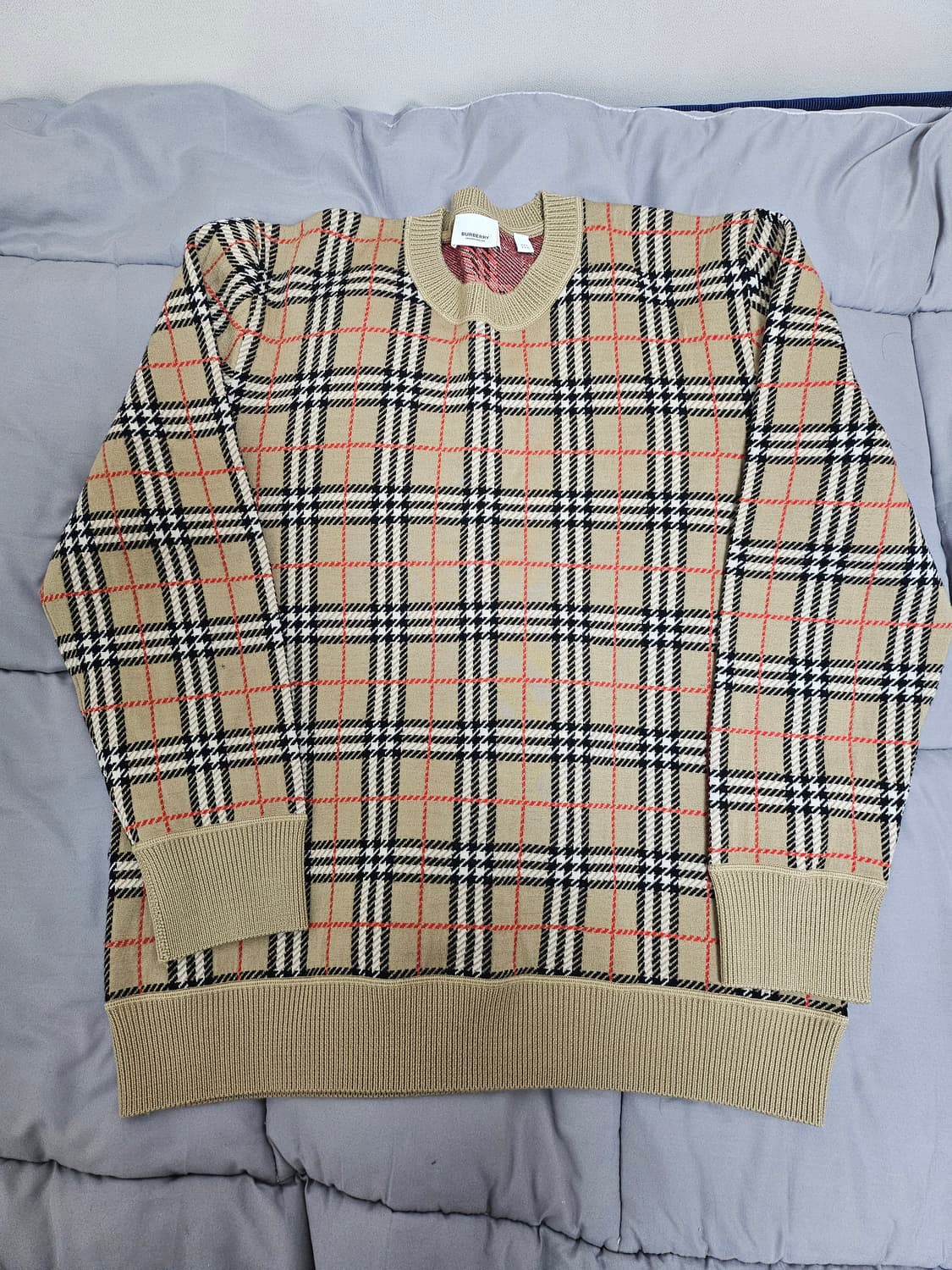 버버리 니트xxl 110사이즈 상품이미지1