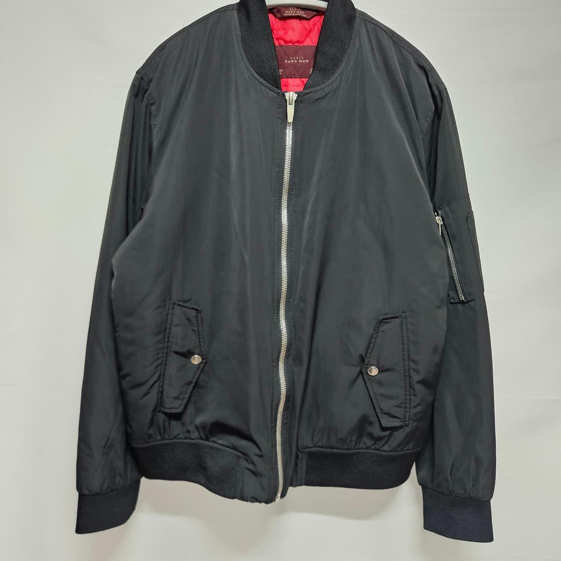 자라 베이직 누빔 항공점퍼 XL 상품이미지1