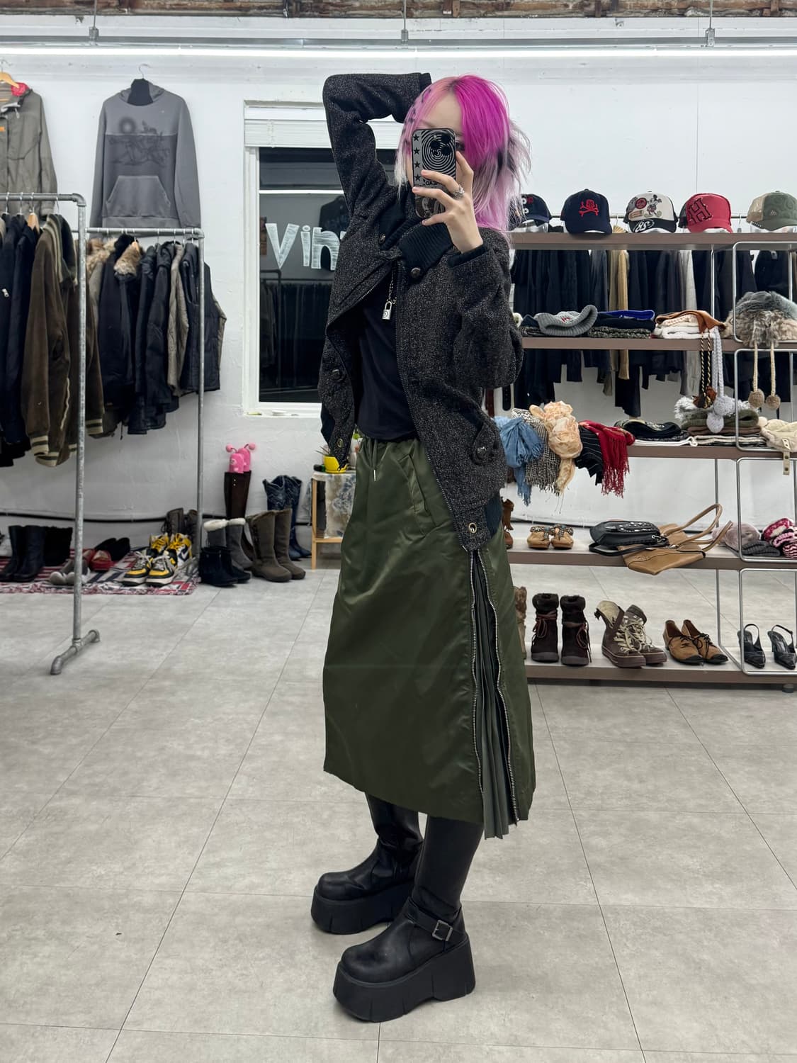 Soul Of Freedom 하이넥 자켓 상품이미지8