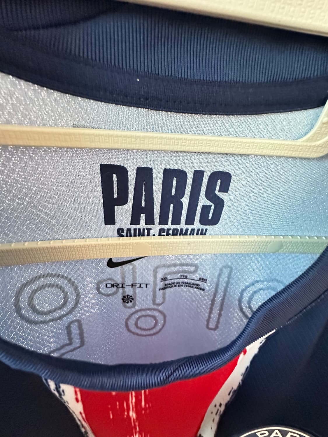 24/25 파리생제르맹 홈 이강인(한글마킹) 해외2XL 상품이미지5