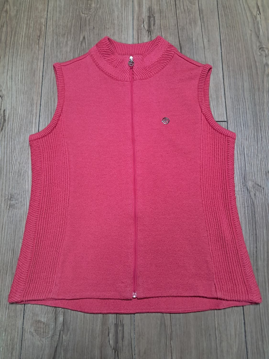 레노마 여성 니트 집업 조끼 90 상품이미지2