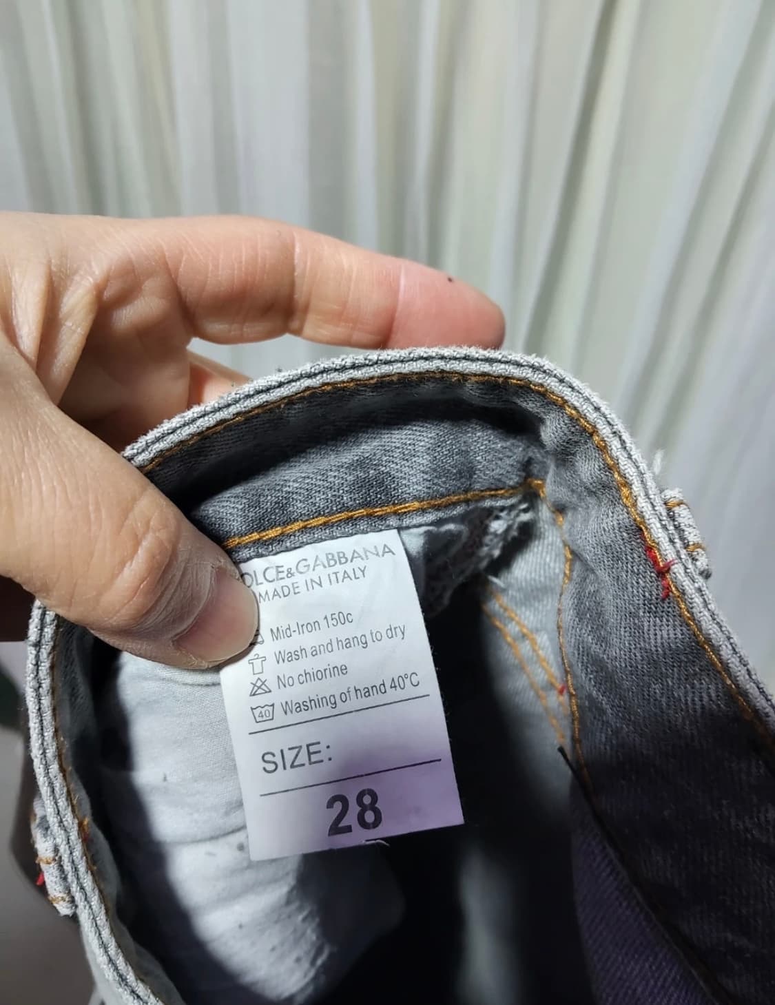 돌체앤가바나 데미지 진 [28] 상품이미지7