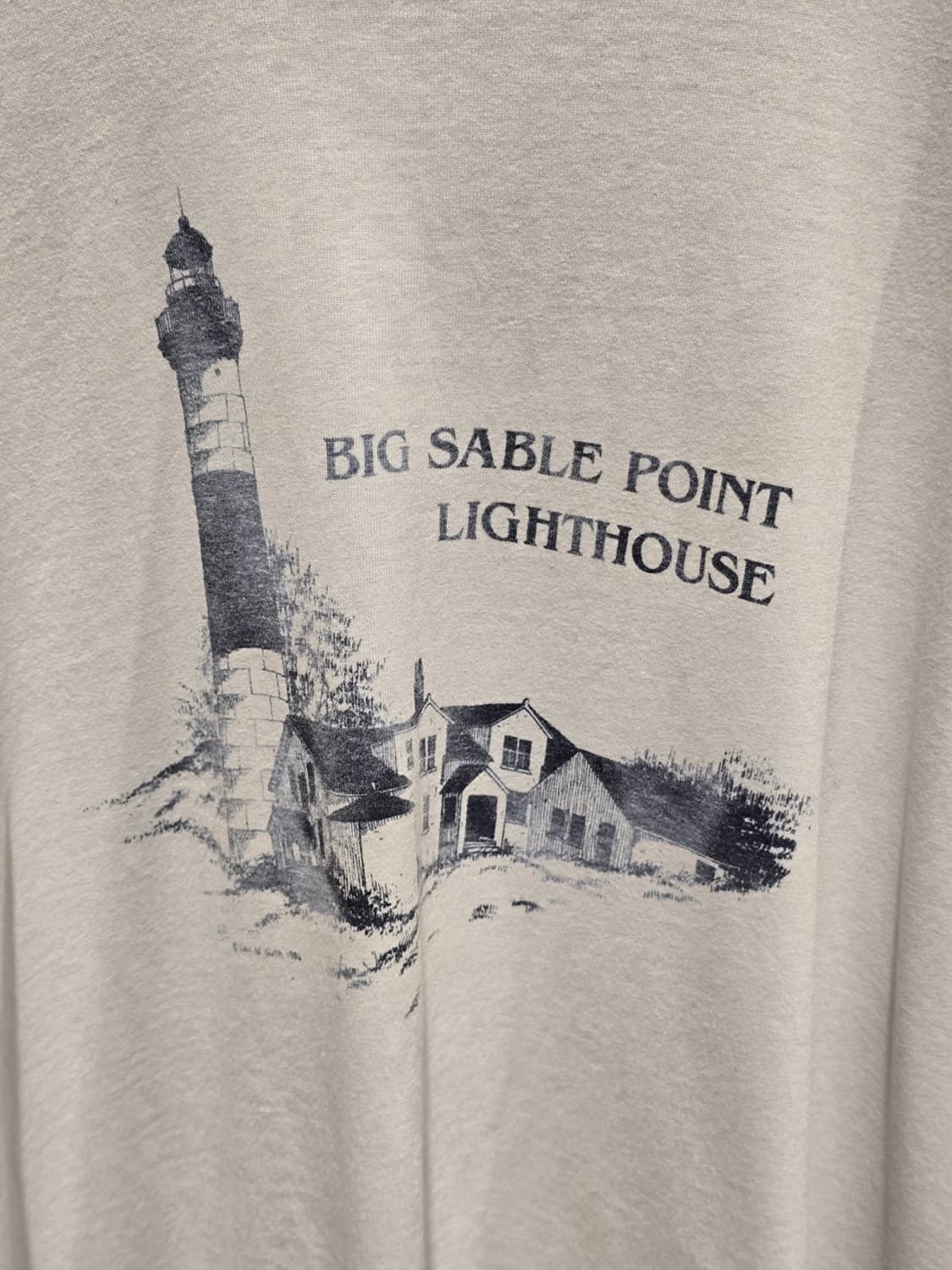 90s Lighthouse T-shirt / made in U.S.A 상품이미지2
