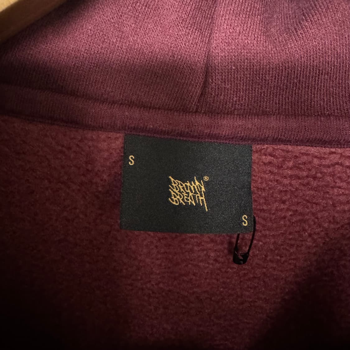 브라운브레스 로고 후드티 상품이미지4