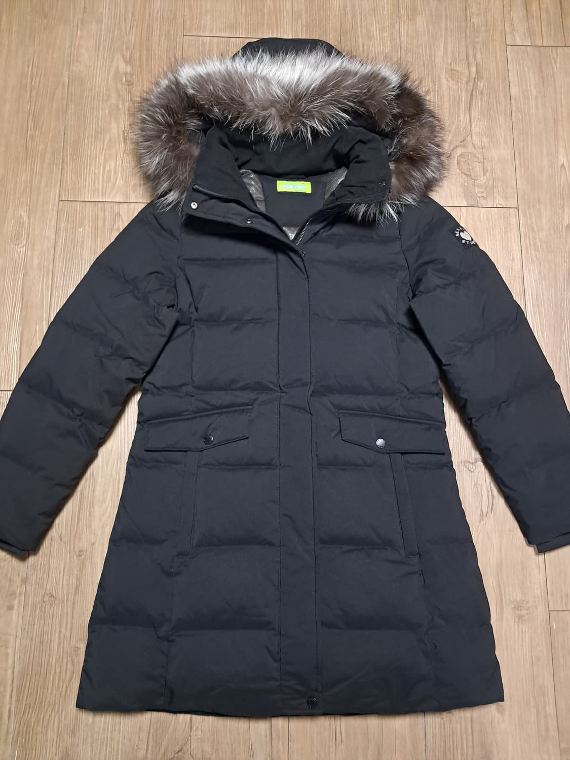 세사미스트리트 폭스퍼 롱패딩 95 상품이미지3