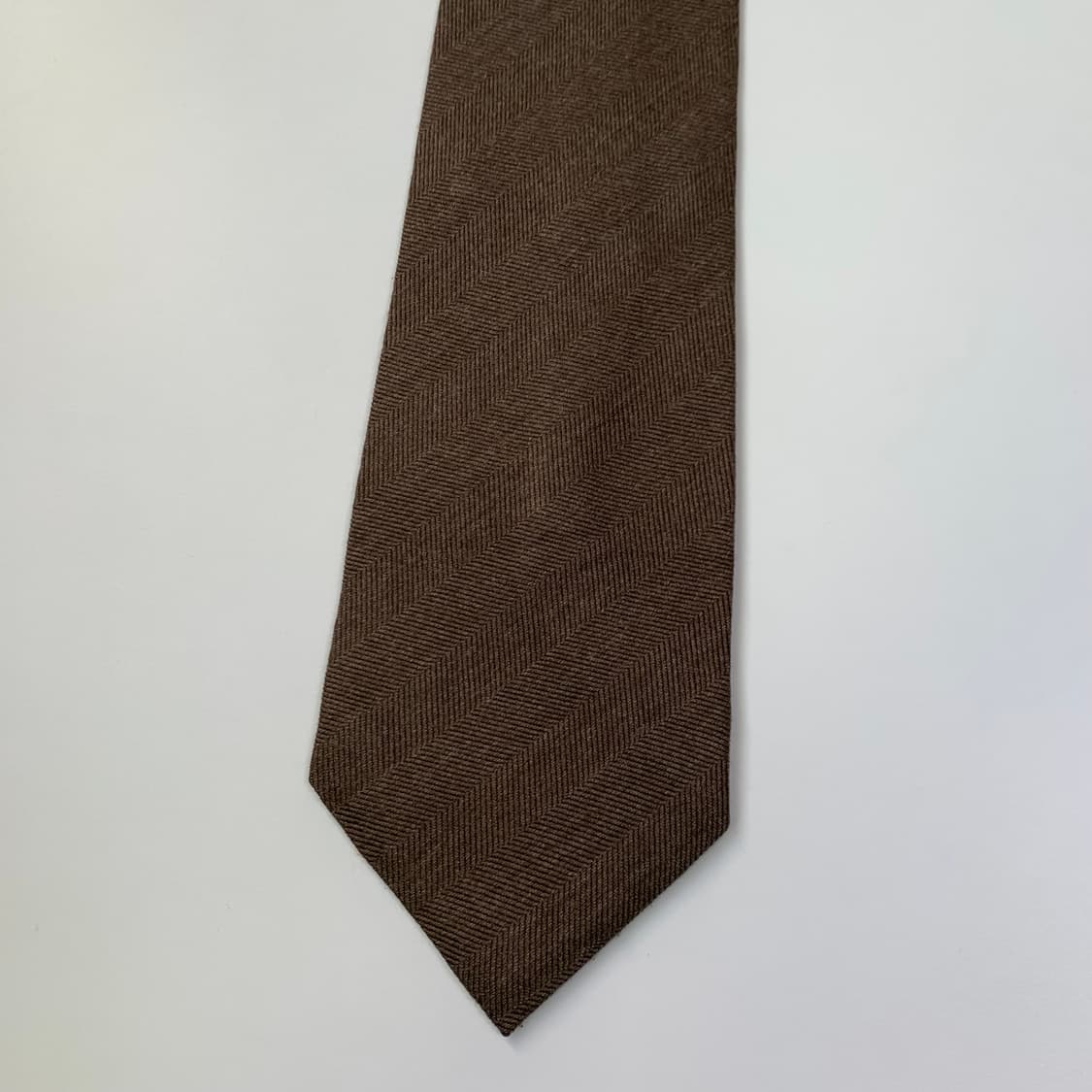 버버리(BURBERRY) 레지멘탈 브라운 클래식 명품넥타이 A+ 정장수트 상품이미지10