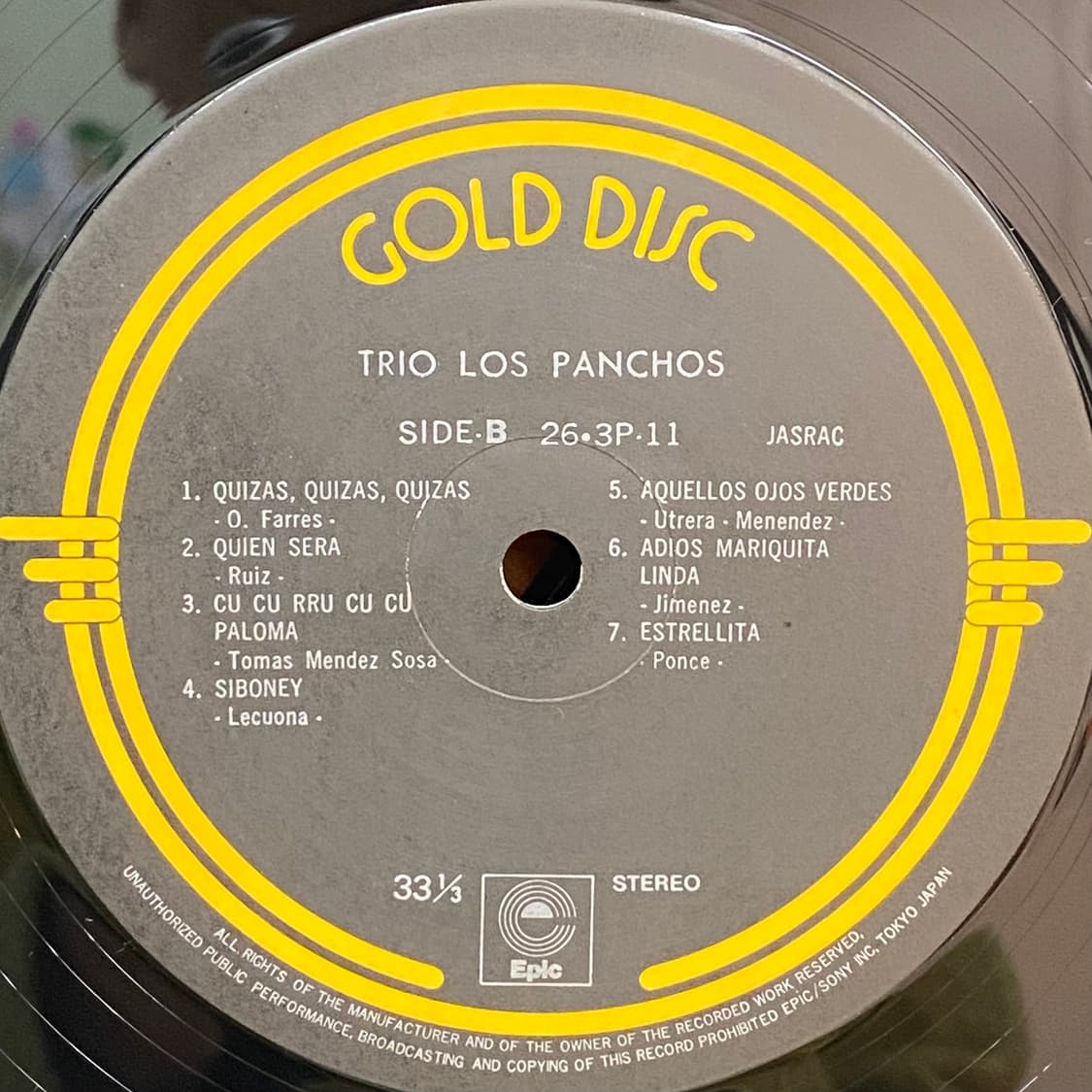 (LP) Trio Los Panchos -Trio Los Panchos 상품이미지5