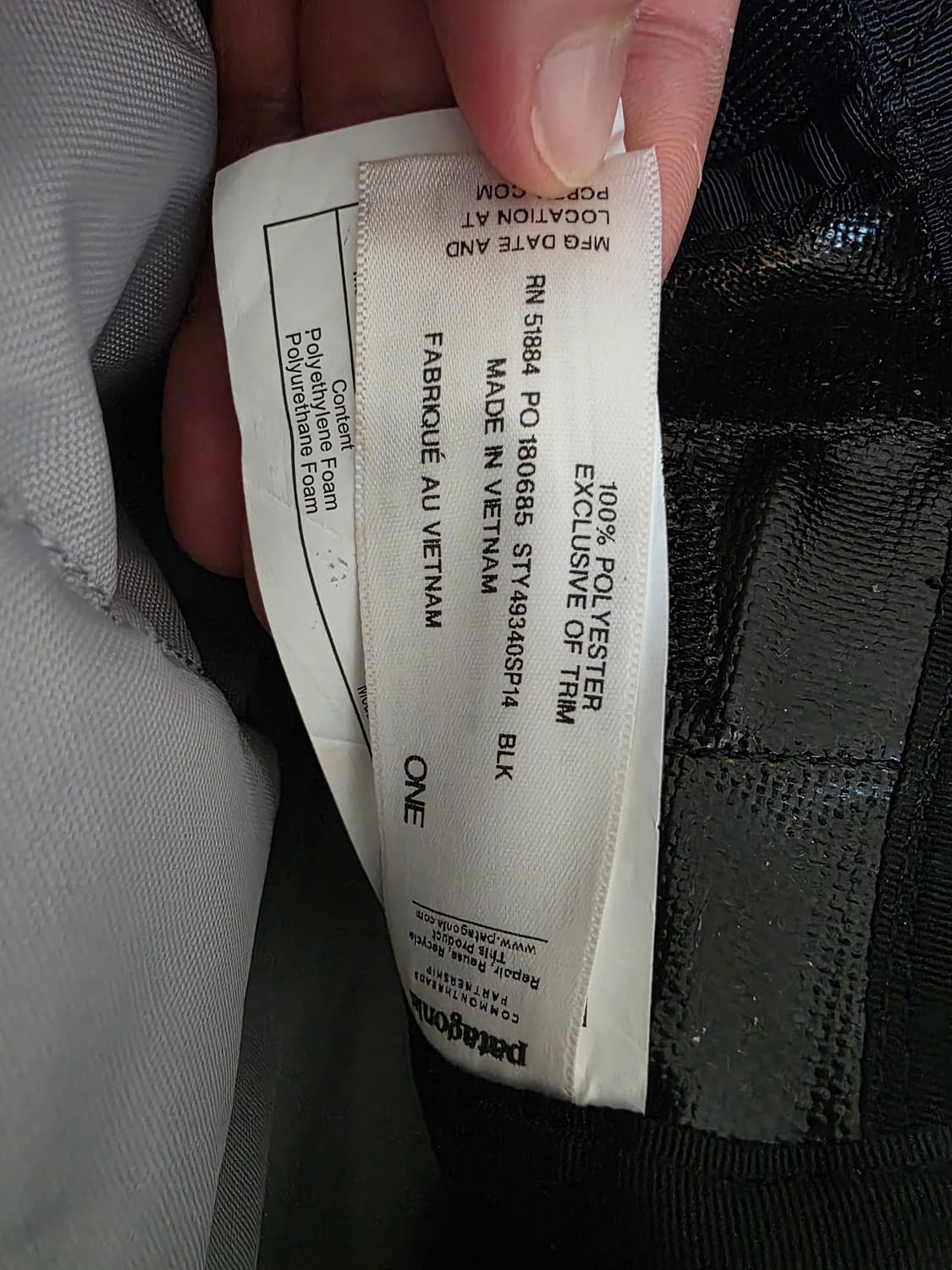 파타고니아 더플백 60L 다크브라운 (썬페이징) 상품이미지4