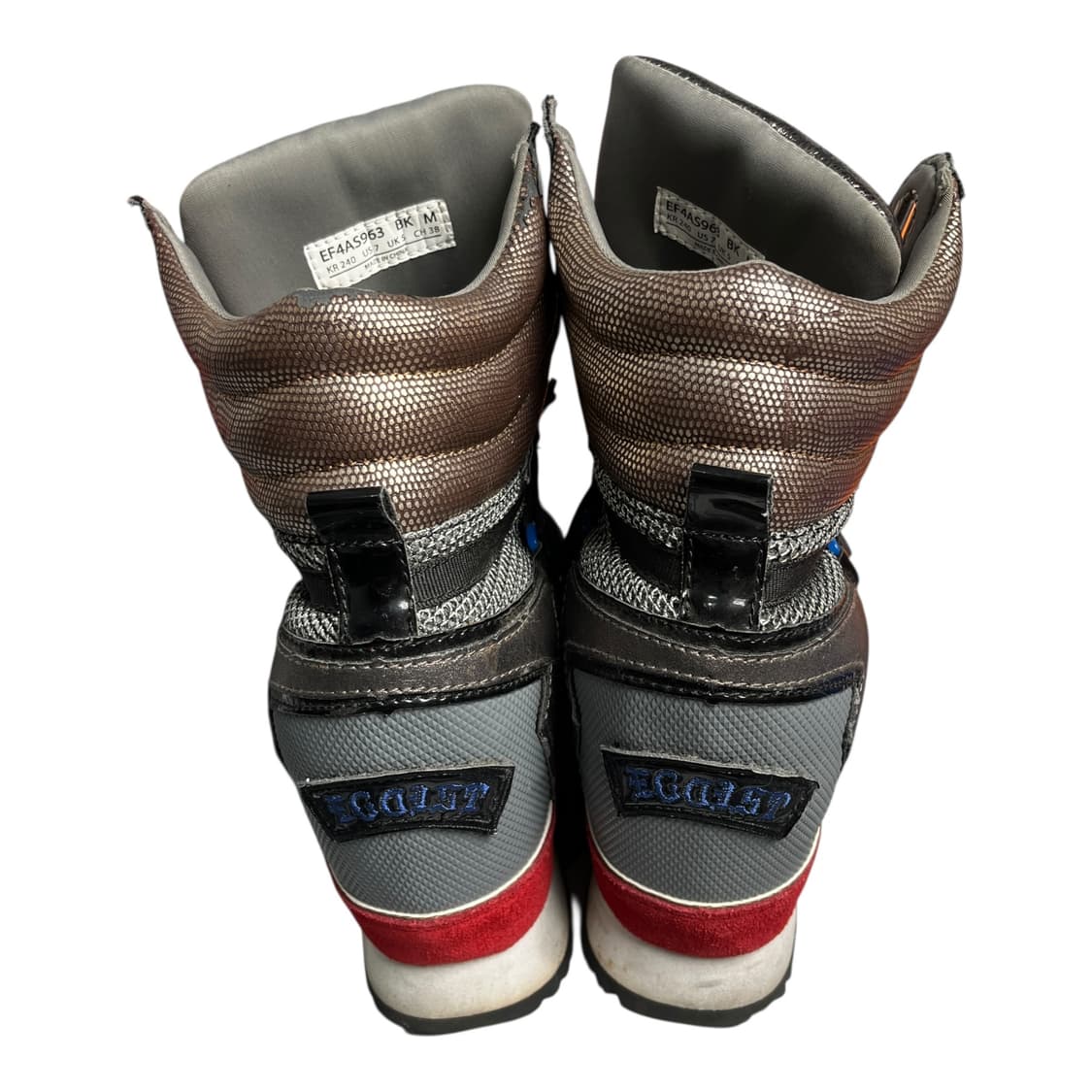 에고이스트 하이탑 스니커즈 레드 상품이미지4