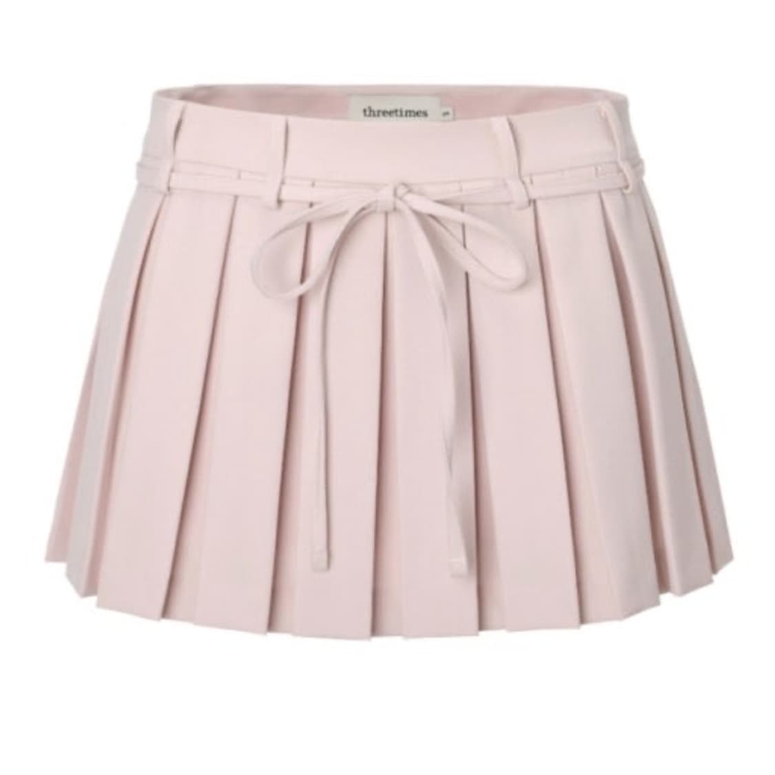쓰리타임즈 치어리스커트 핑크 상품이미지1