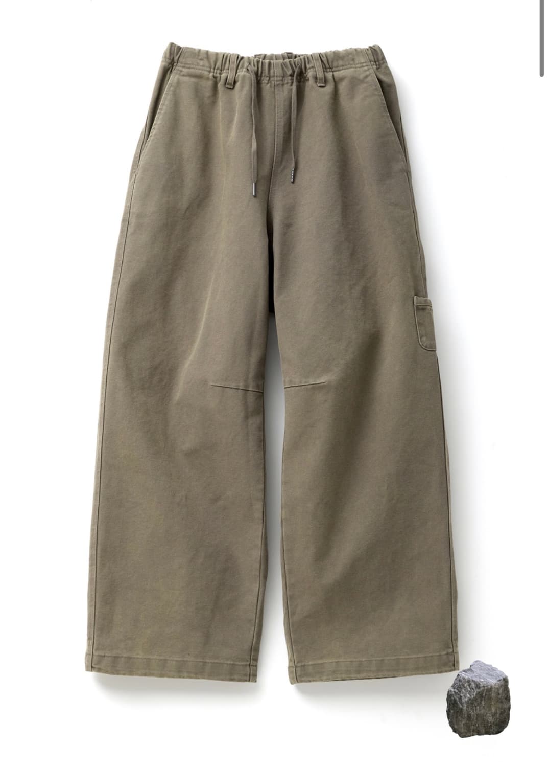 Hatchingroom over duck pants washedblack 상품이미지2