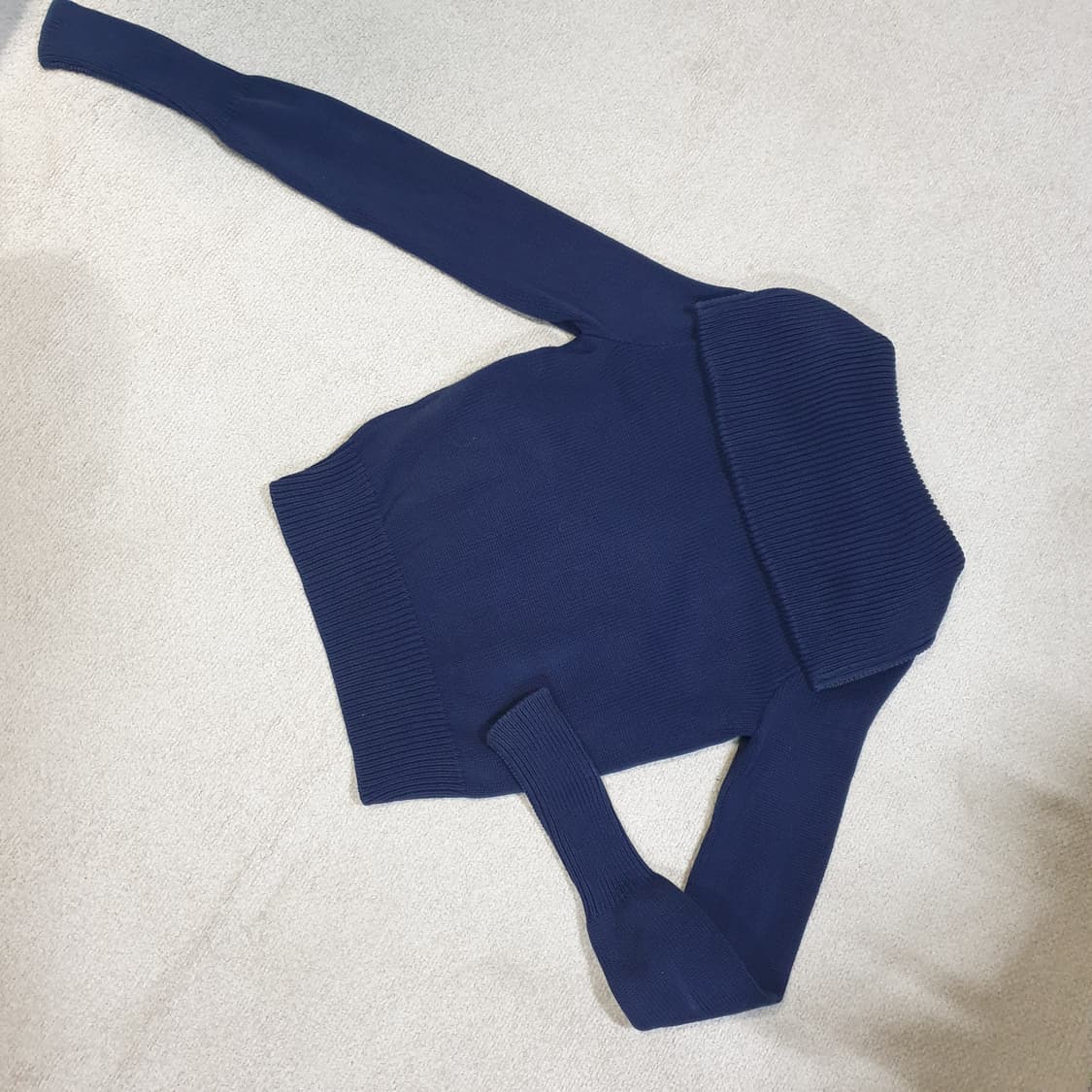 랄프로렌 스포츠 니트 세일러 카라 집업  상품이미지3