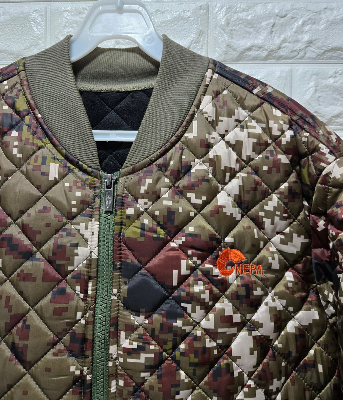 네파 디지털 깔깔이 퀼팅 점퍼 100~105 상품이미지5