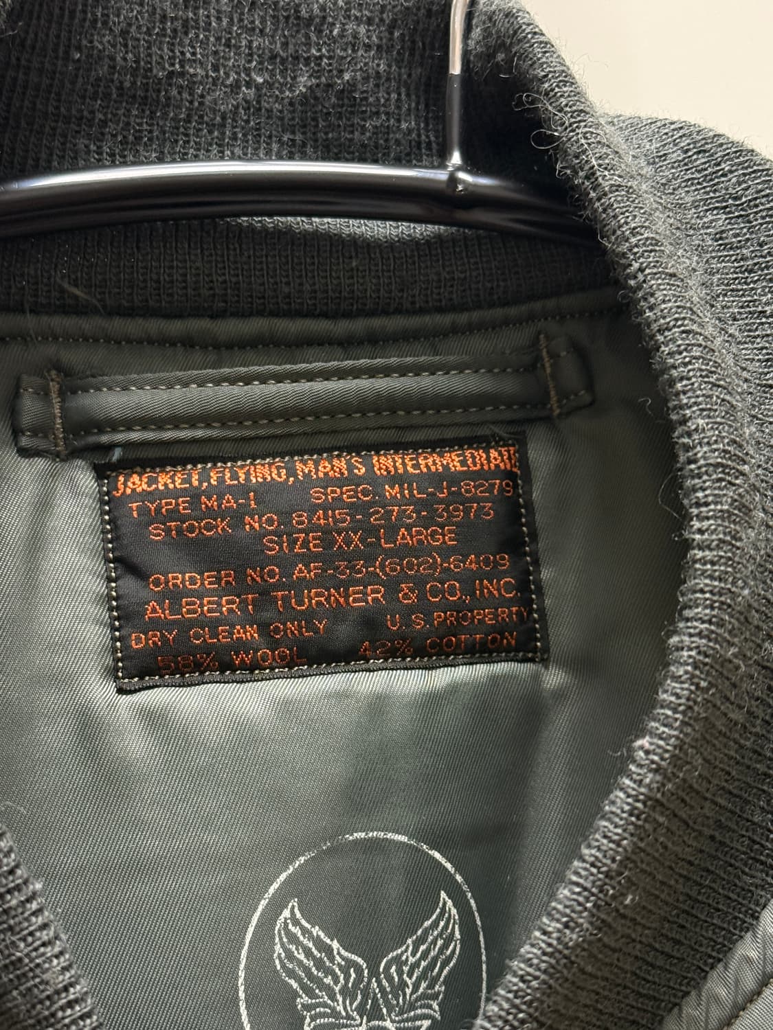 (XXL) 버즈릭슨 알버트터너 ma-1 상품이미지2