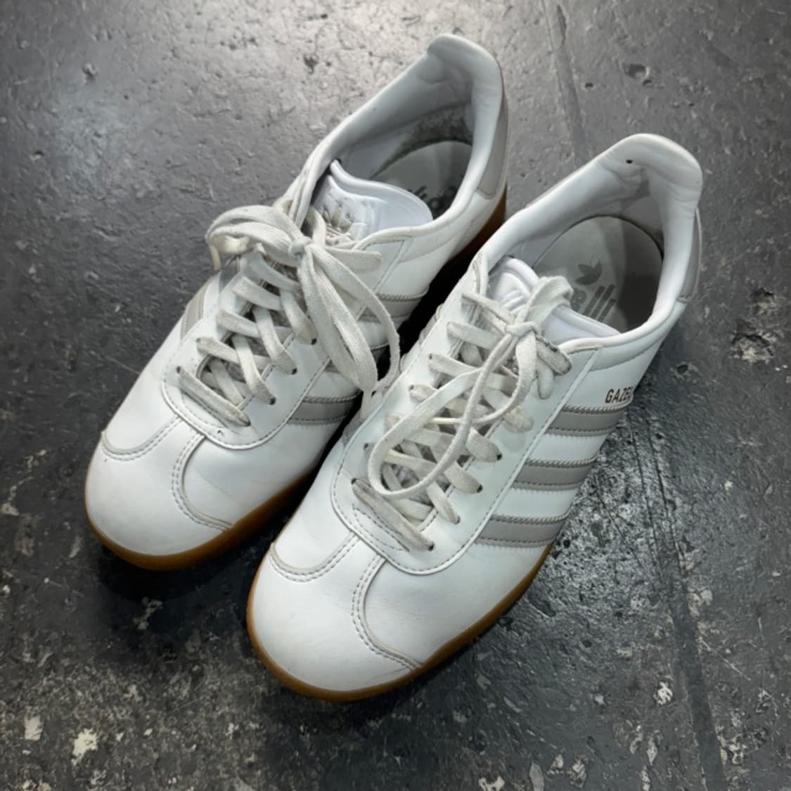 245 아디다스 가젤 화이트 그레이 상품이미지3