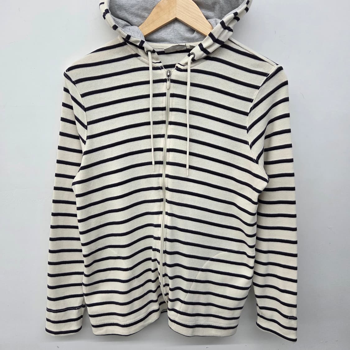 llbean 엘엘빈 줄무늬 후드 집업 여m 상품이미지2