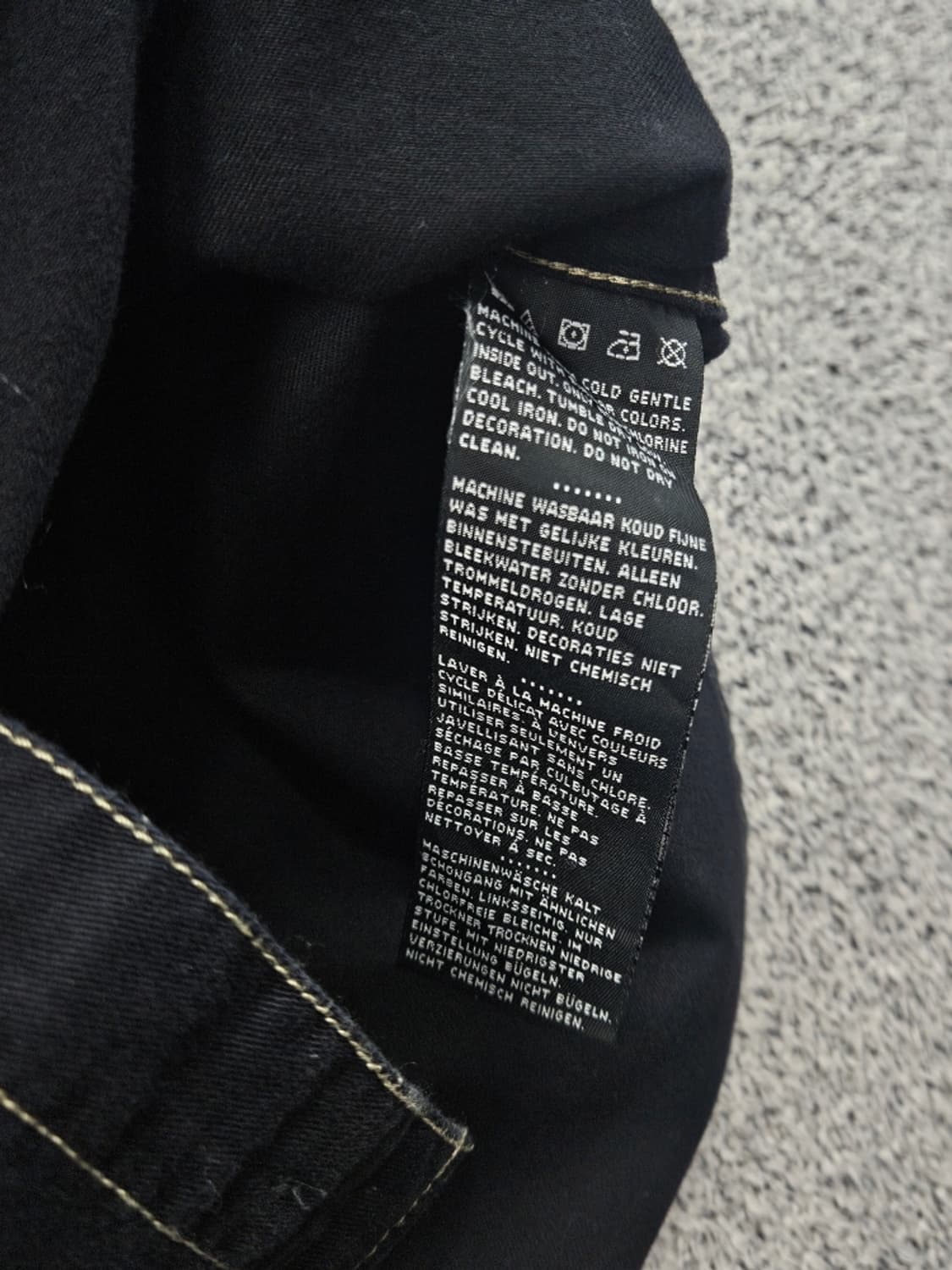 할리데이비슨 스티치 포켓 윙즈이글 바이커 셔츠 ( M ) / 11589 상품이미지10