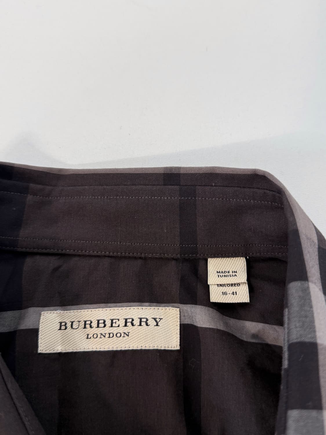 버버리 신형 노바체크 패턴 셔츠 상품이미지8