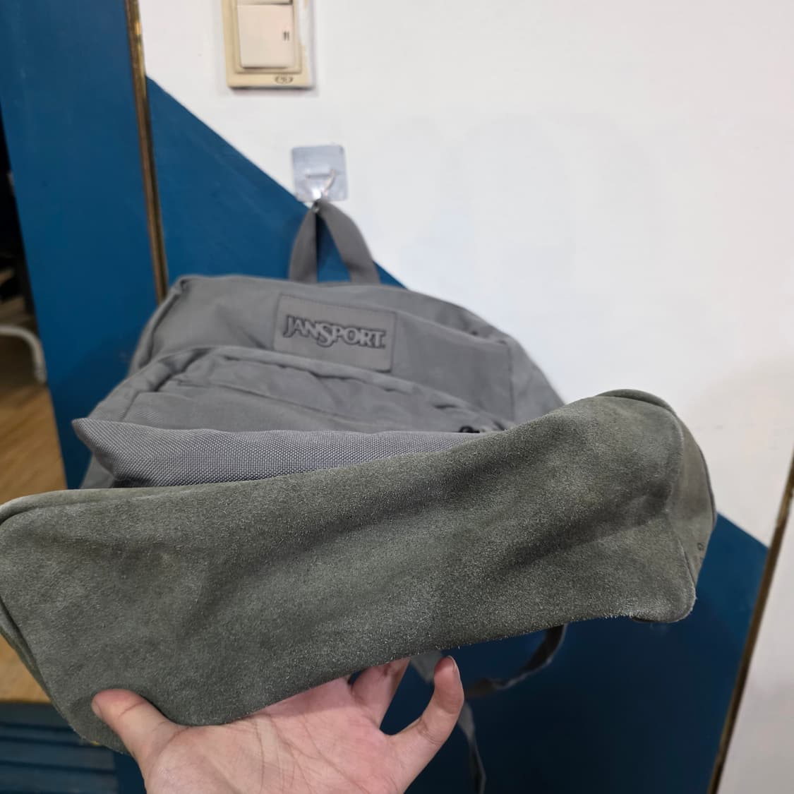 00s 잔스포츠 백팩 톤톤 스웨이드 멀티포켓 백팩 가방 상품이미지3