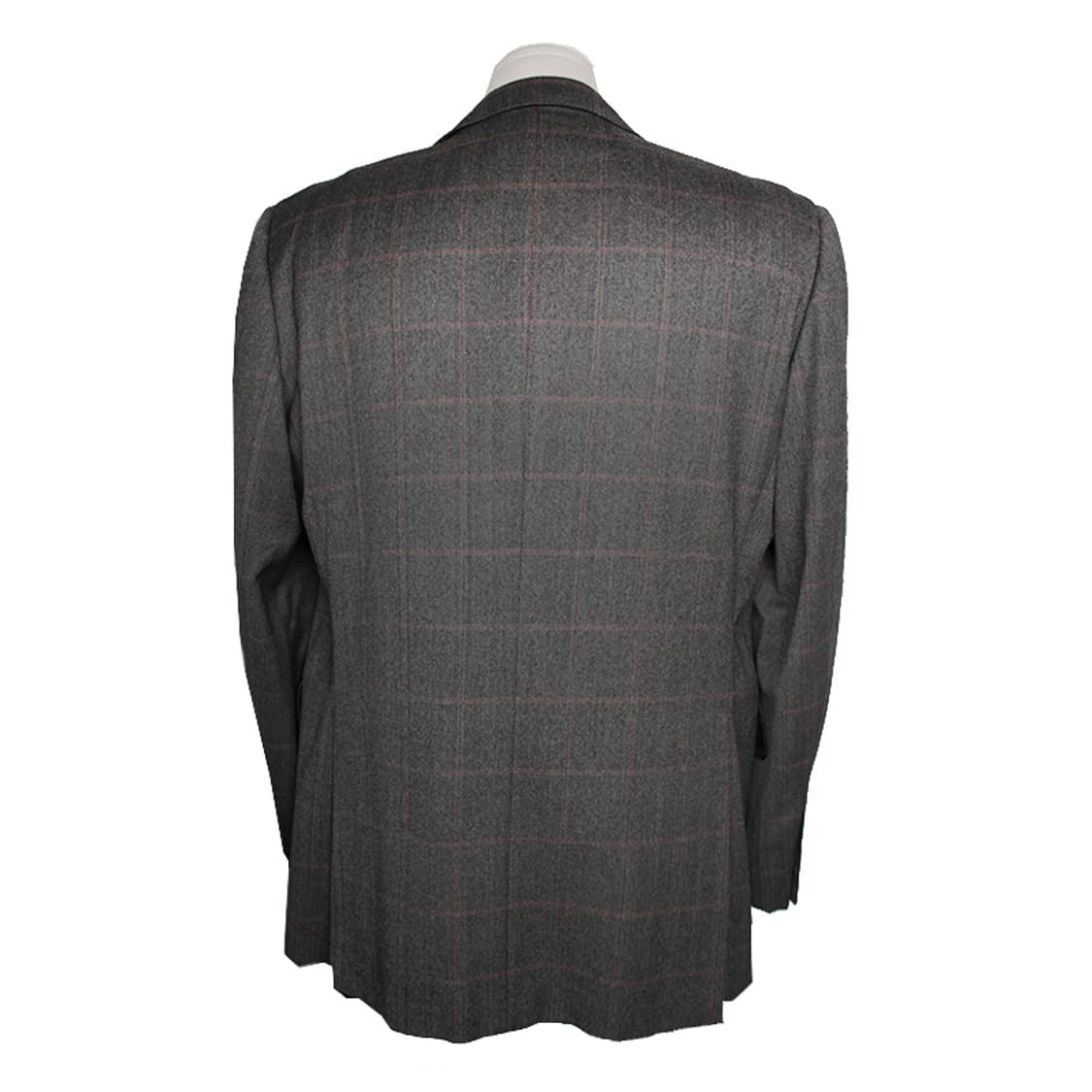 던힐 차콜그레이 순모 체크 남성 자켓 100 상품이미지2