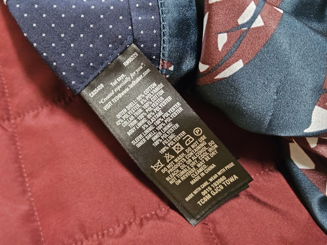 새제품 테드베이커 워크자켓(2 in 1) 5사이즈 내피 조끼 105사이즈 상품이미지7