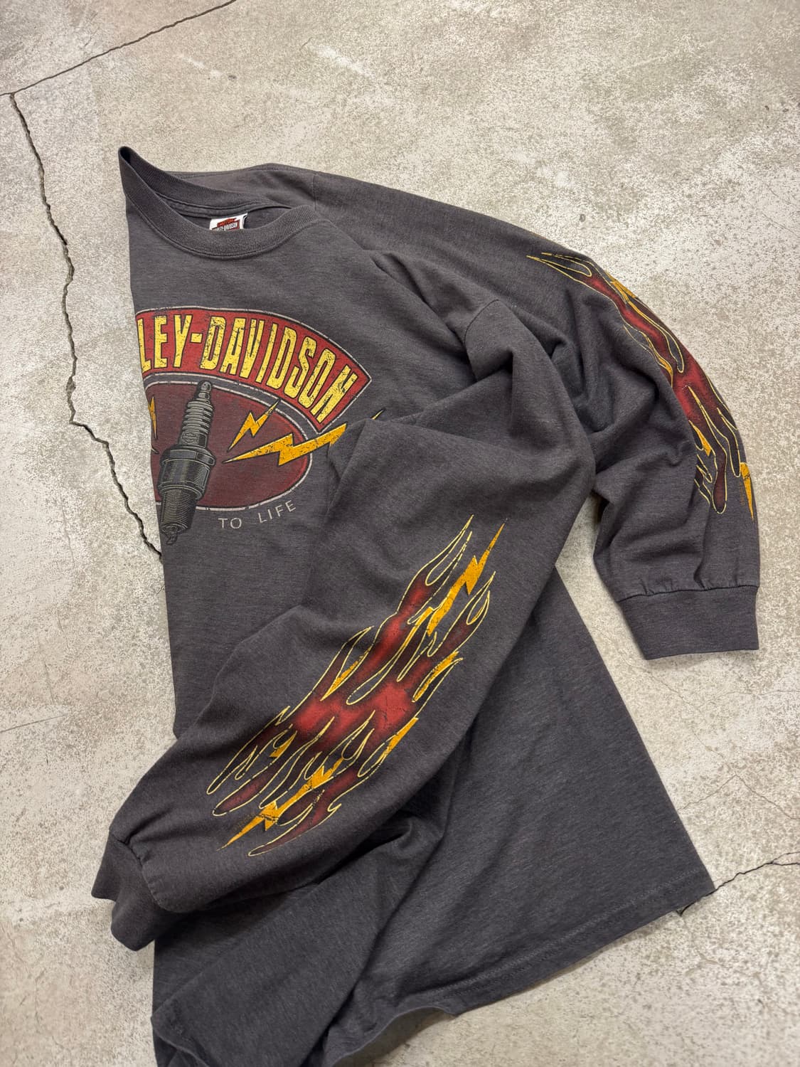 할리데이비슨 일레트로닉 플레임 롱슬리브 상품이미지7