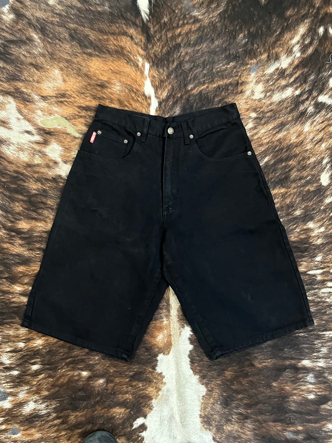 90s STUSSY USA DENIM JORTS (30) 상품이미지2