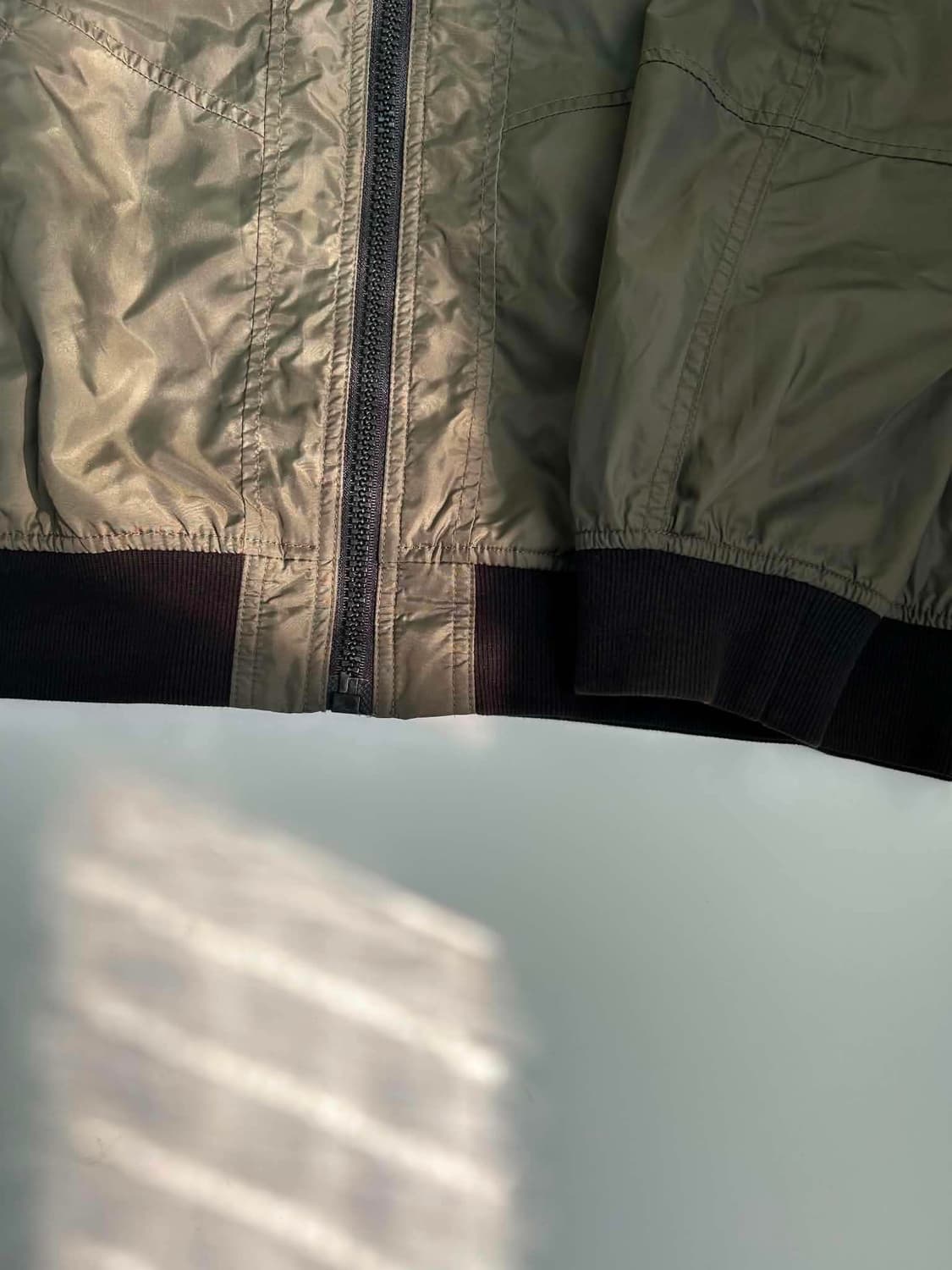 [XL] 버커루 Y2K 나일론 멀티포켓 카키 플라이트 자켓 상품이미지4
