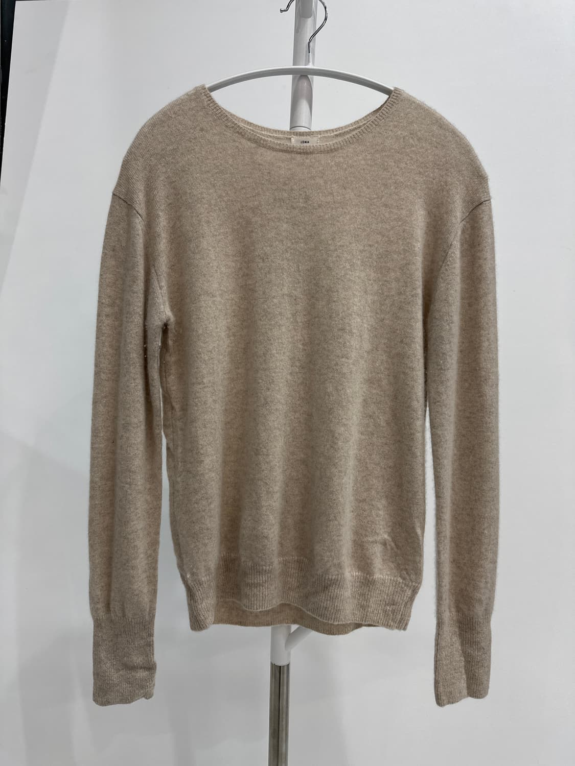 IENA 오트밀 라운드 니트 상품이미지1