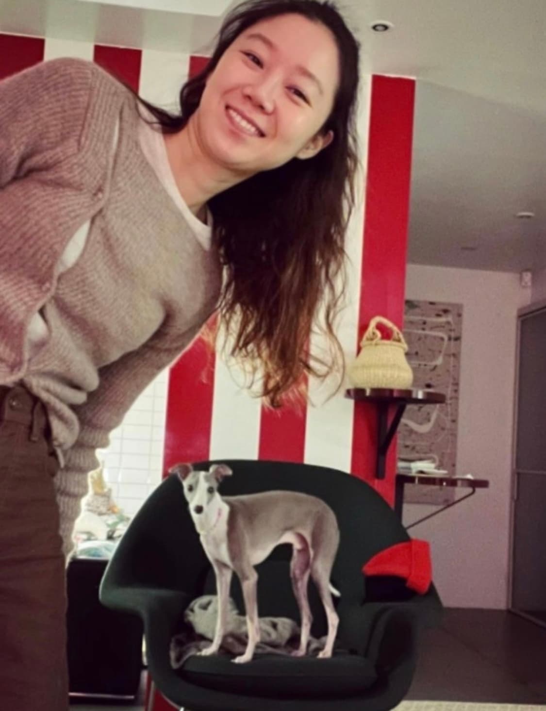 자크뮈스 비대칭 가디건 상품이미지1