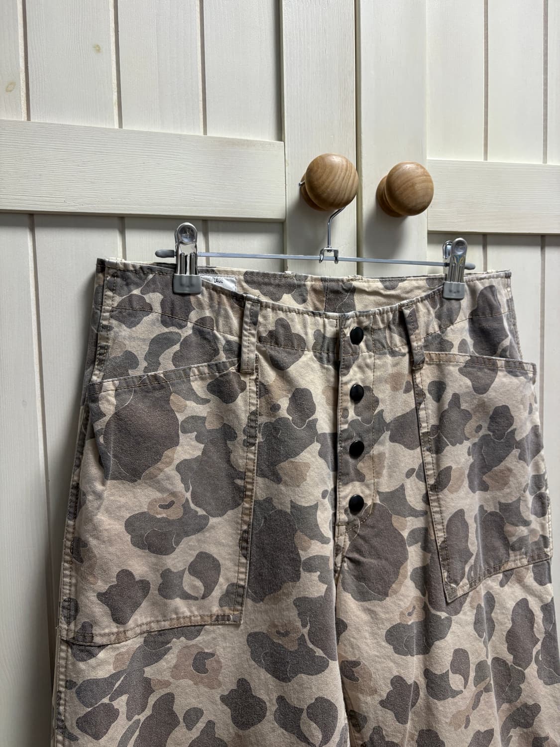 제너럴 리서치 덕 카모 팬츠 라지 사이즈 상품이미지2