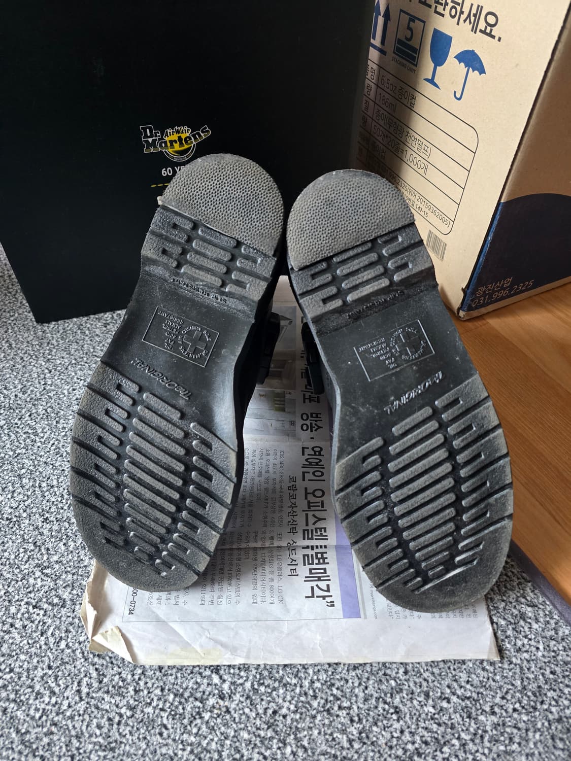 [UK6 250] 닥터마틴 x 더블탭스 WTAPS 1460 리마스터 부츠 상품이미지6