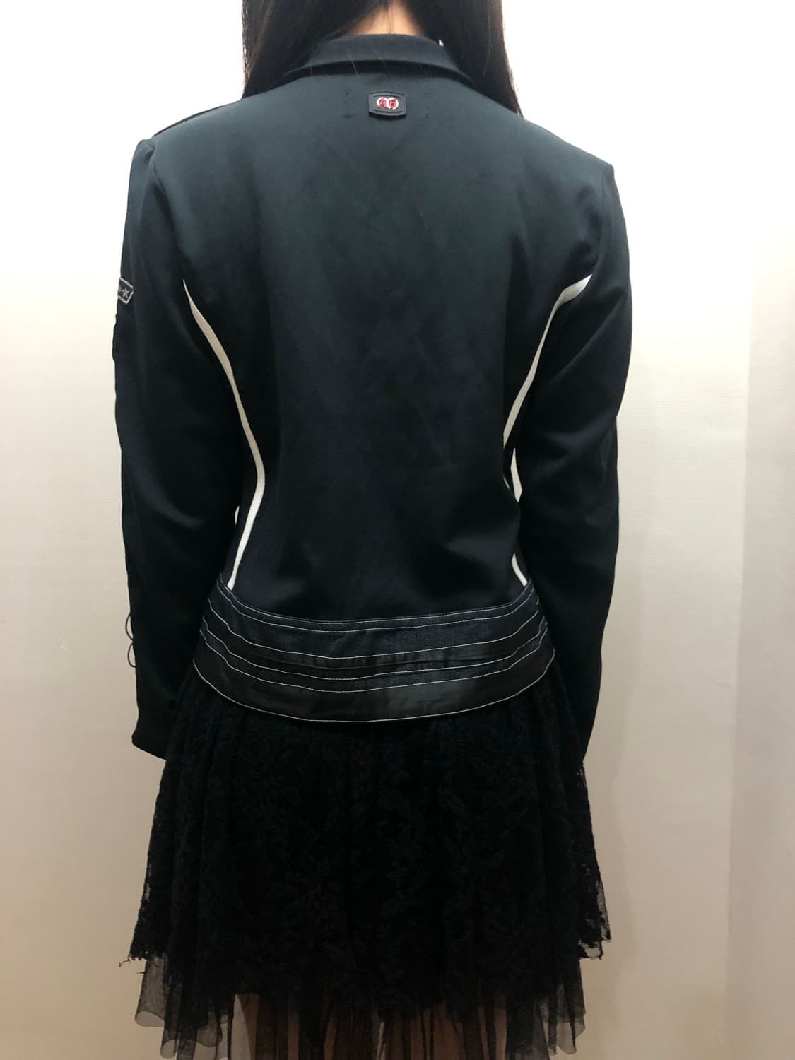 빈티지 블랙 아일렛 져지 상품이미지10