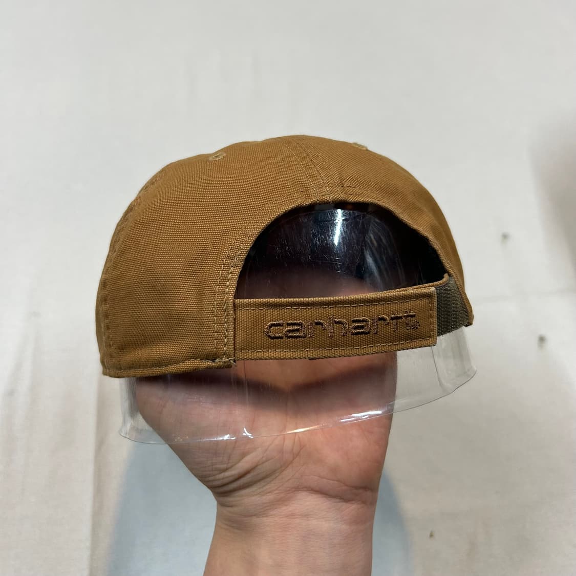 칼하트 워크웨어 볼캡 모자 브라운 정품 상품이미지4