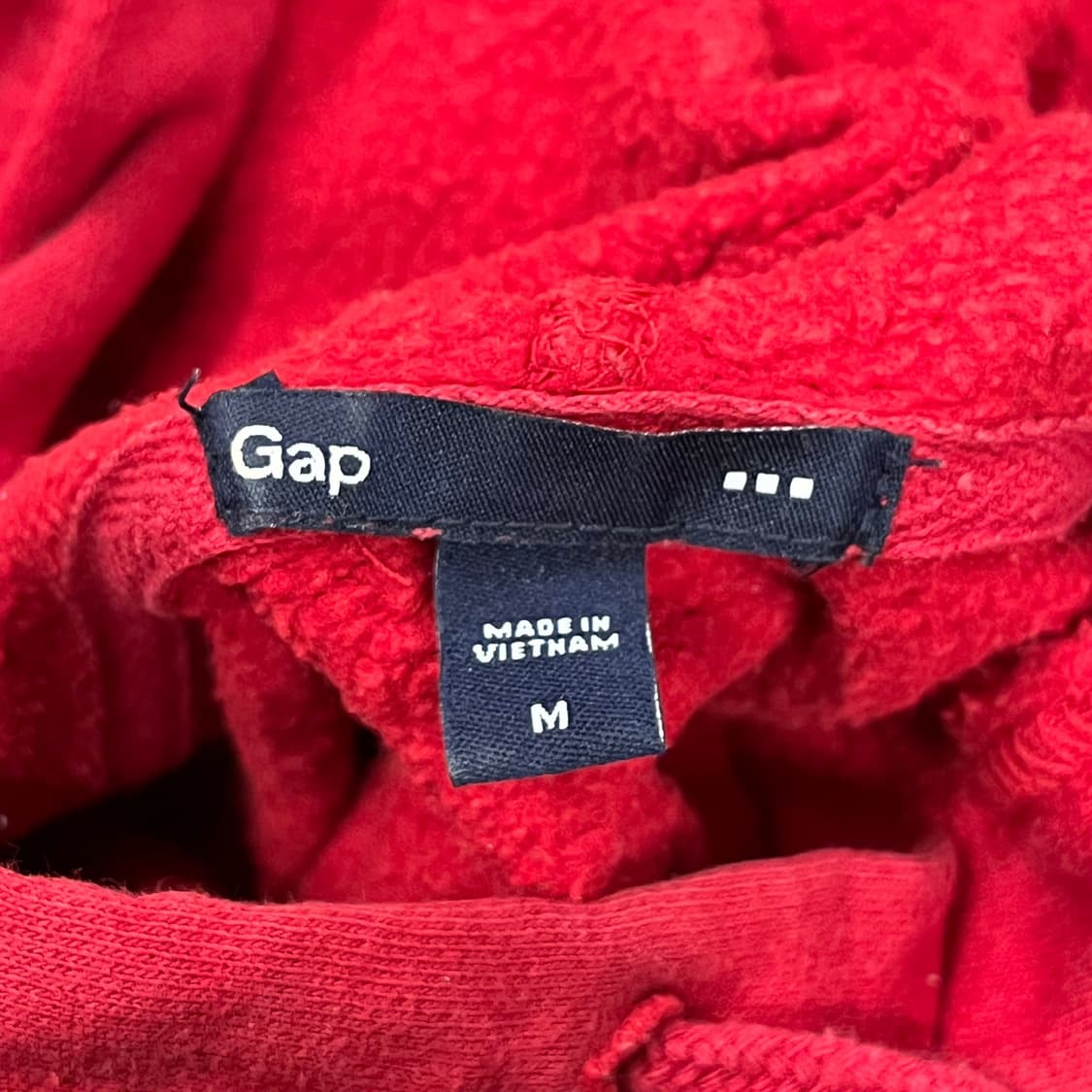 [정품/M] GAP 갭 레드 로고 후드티 b19 상품이미지5