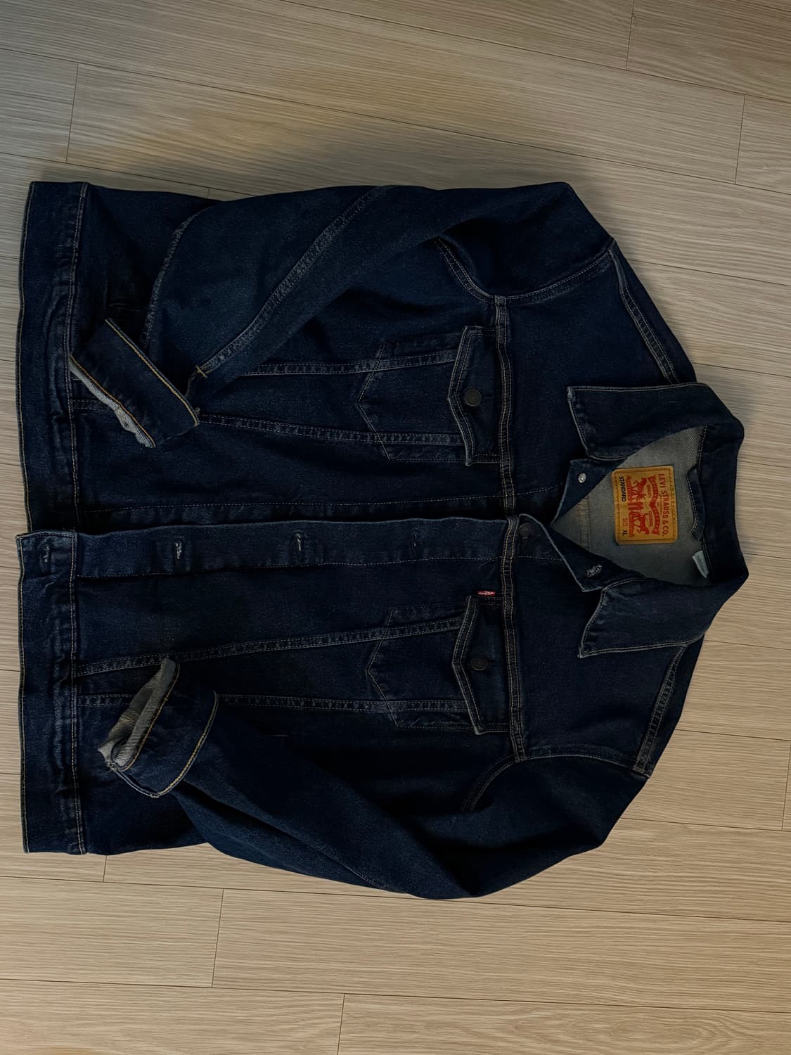 리바이스 오리지널 트러커 자켓 다크 인디고  상품이미지2