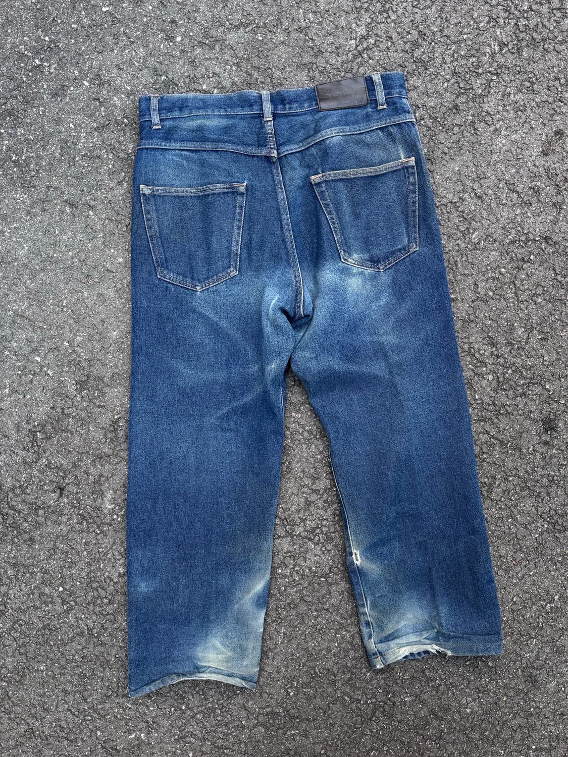 Stussy 스투시 워시드 데미지 데님팬츠 상품이미지3