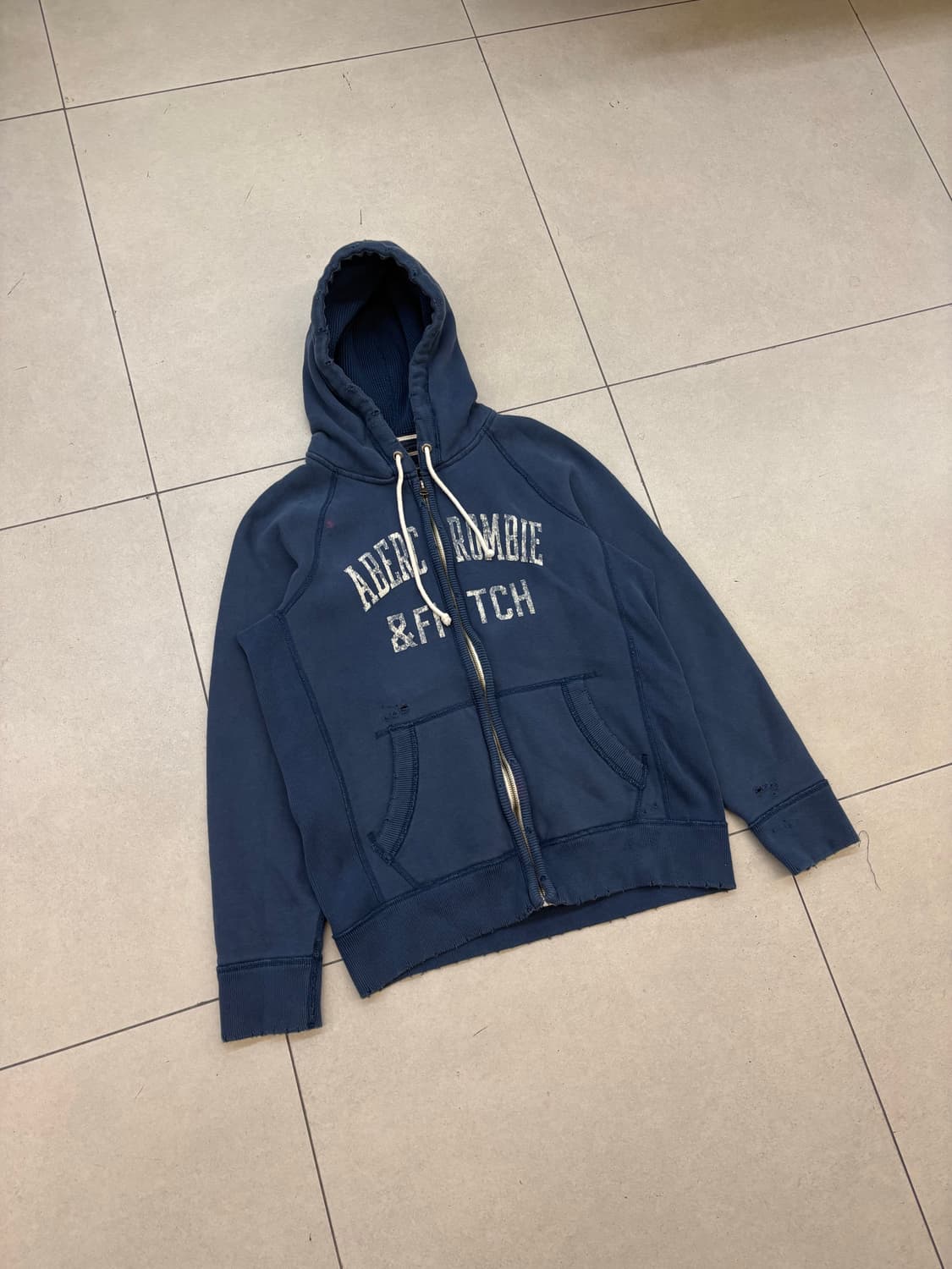 아베크롬비 피치 워싱 후드집업 상품이미지2