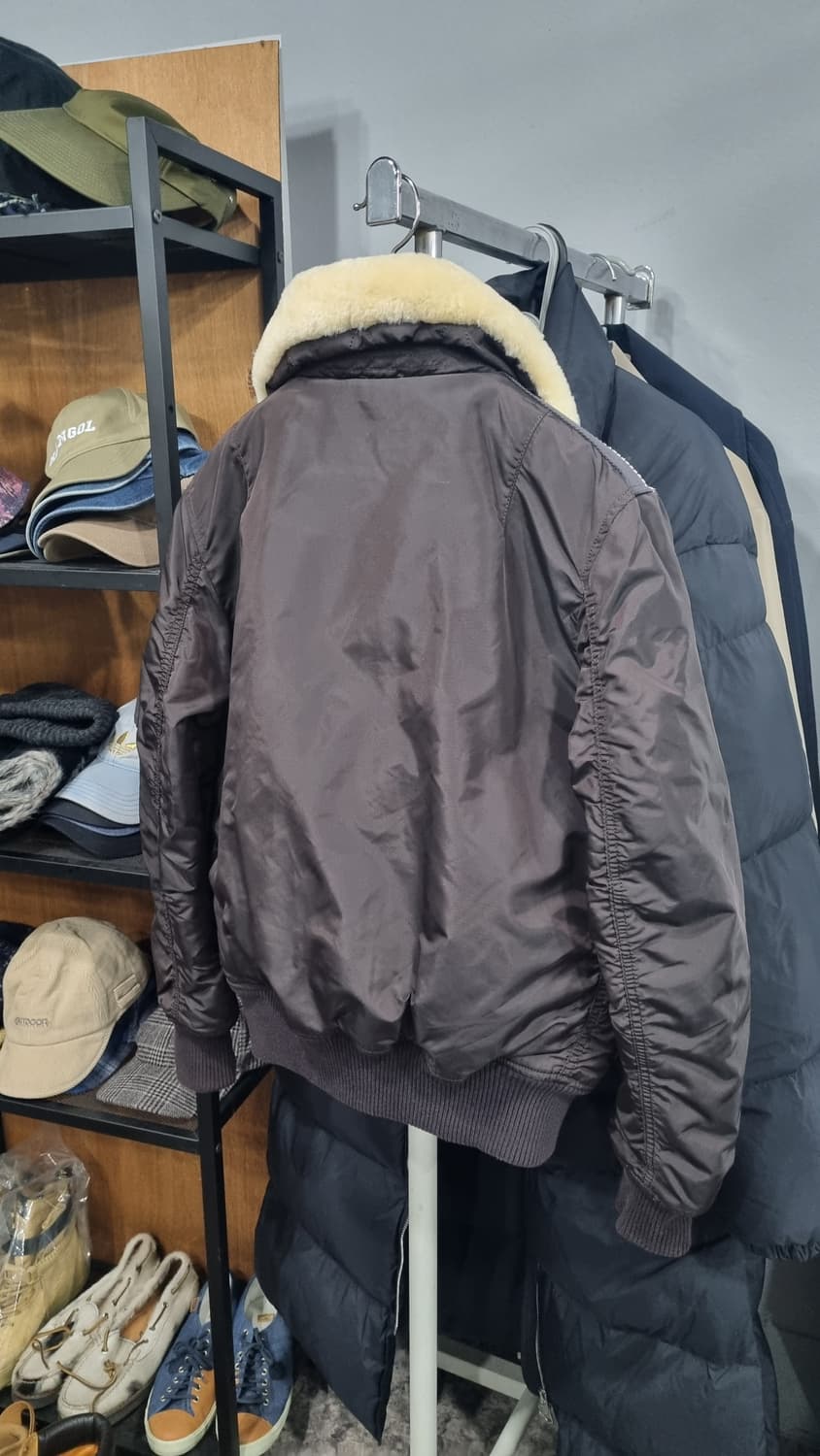 알파인더스트리 다크브라운 항공점퍼(인젝터3) 95size 거의새거 상품이미지4