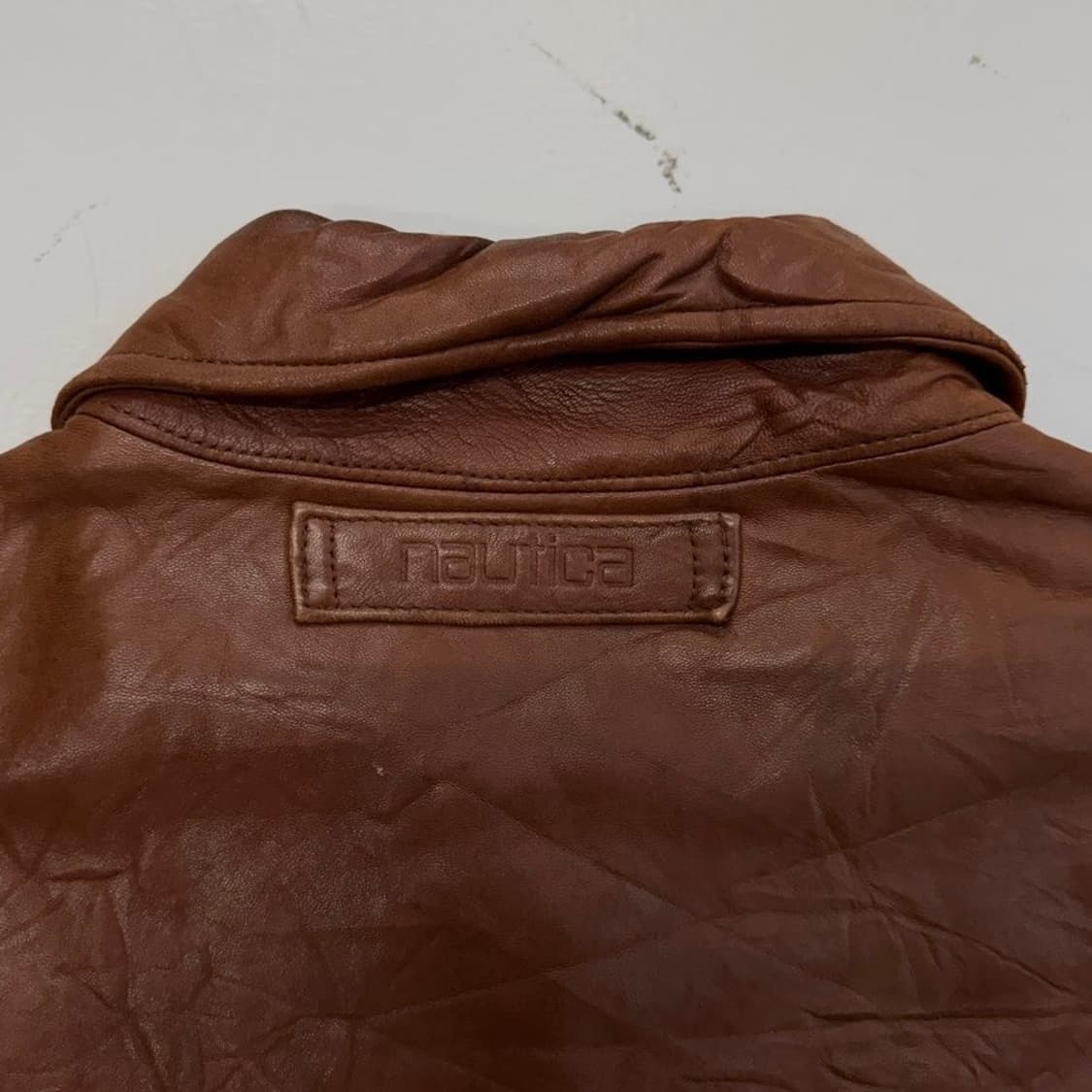 노티카 90s 램스킨 리얼레더 빈티지 양가죽 자켓 상품이미지6